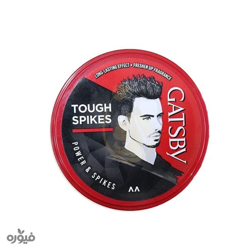 واکس مو مدل tough spikes قرمز 75 گرمی Gatsby