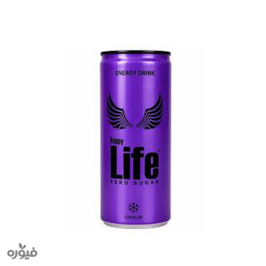 نوشیدنی انرژی زا بنفش مدل کول آپ 250ml لایف