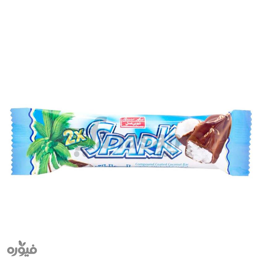 شیرینی نارگیلی با روکش شکلات 36 گرمی شیرین عسل