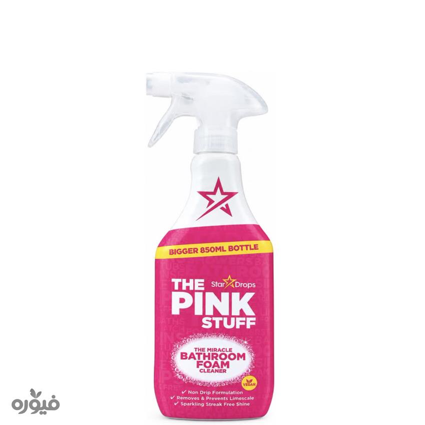 اسپری فوم پاک کننده حمام 850ml پینک استاف (Pink stuff)