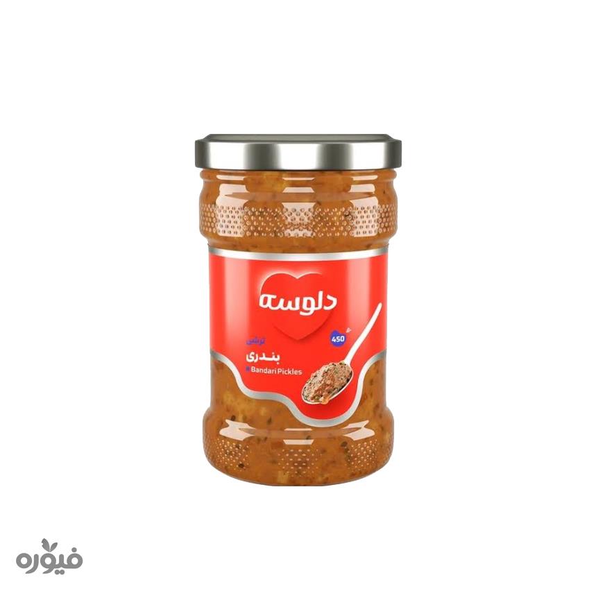 ترشی بندری 450 گرمی دلوسه