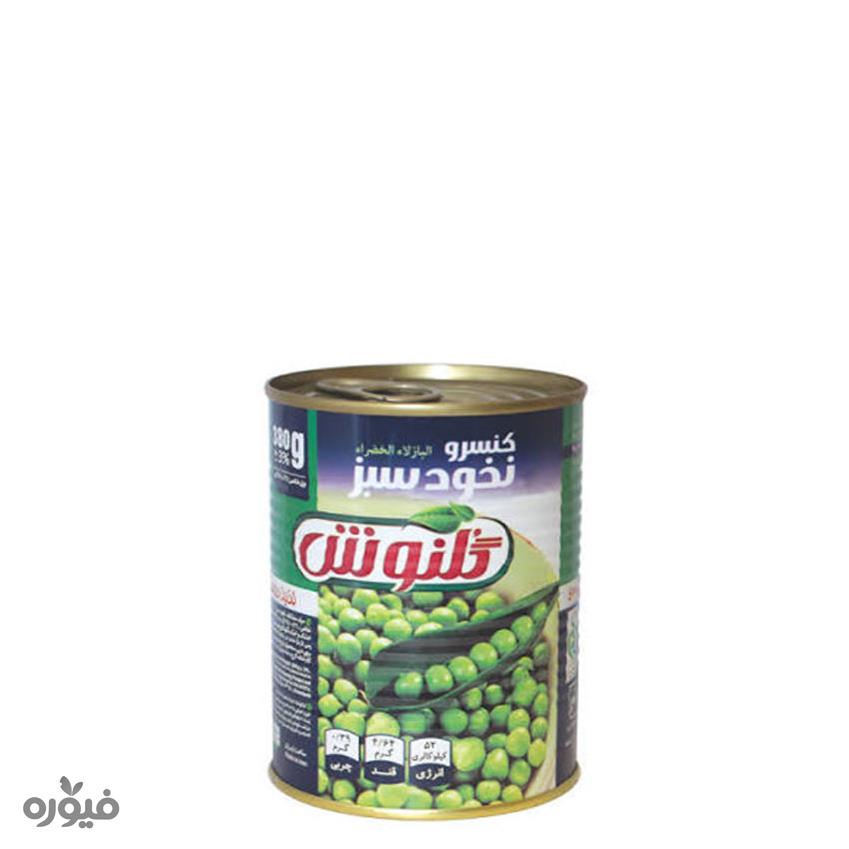 کنسرو نخودسبز 380گرم گلنوش