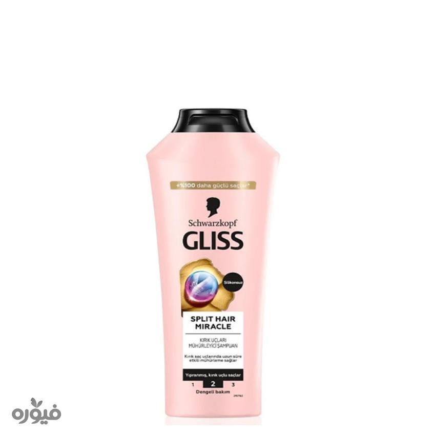 شامپو مخصوص موهای آسیب دیده و موخوره دار500mlگلیس(Gliss)