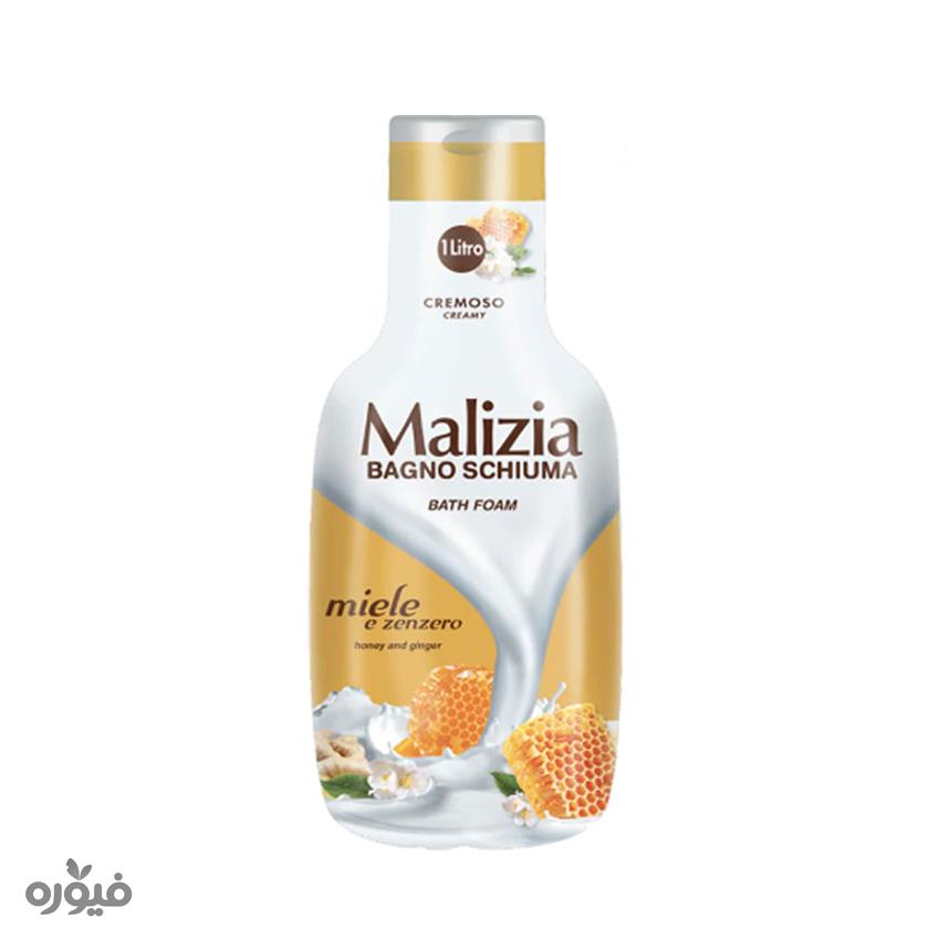 شامپو بدن با عصاره عسل وزنجبیل 1لیتری مالیزیا(MALIZIA)