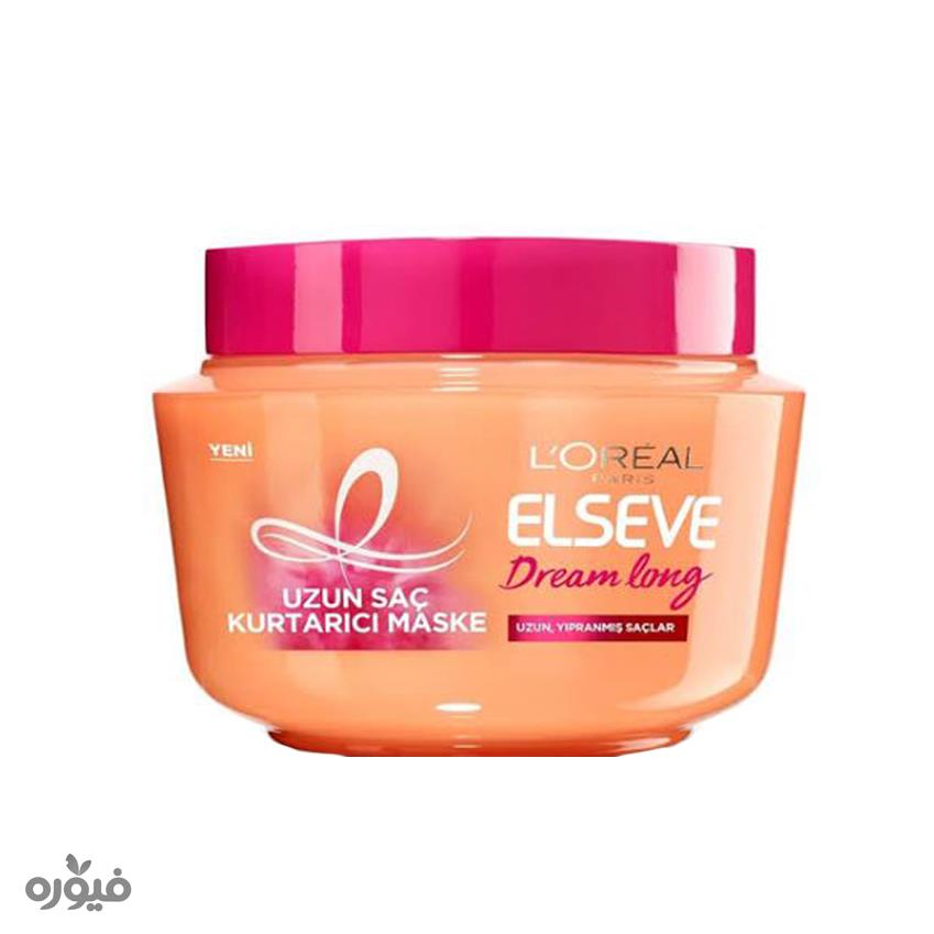 ماسک مو مناسب مو های خشک و اسیب دیده 300mlمدلloreal