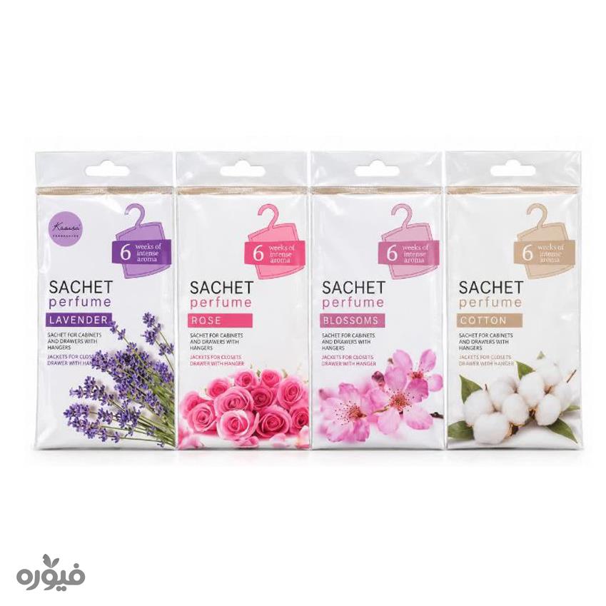 خوشبو کننده هوا با رایحه های مختلف بسته های یک عددی  sachet