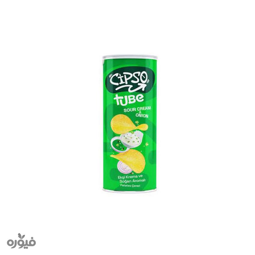 چیپس با طعم خامه ترش و پیاز 90 گرمی cipso