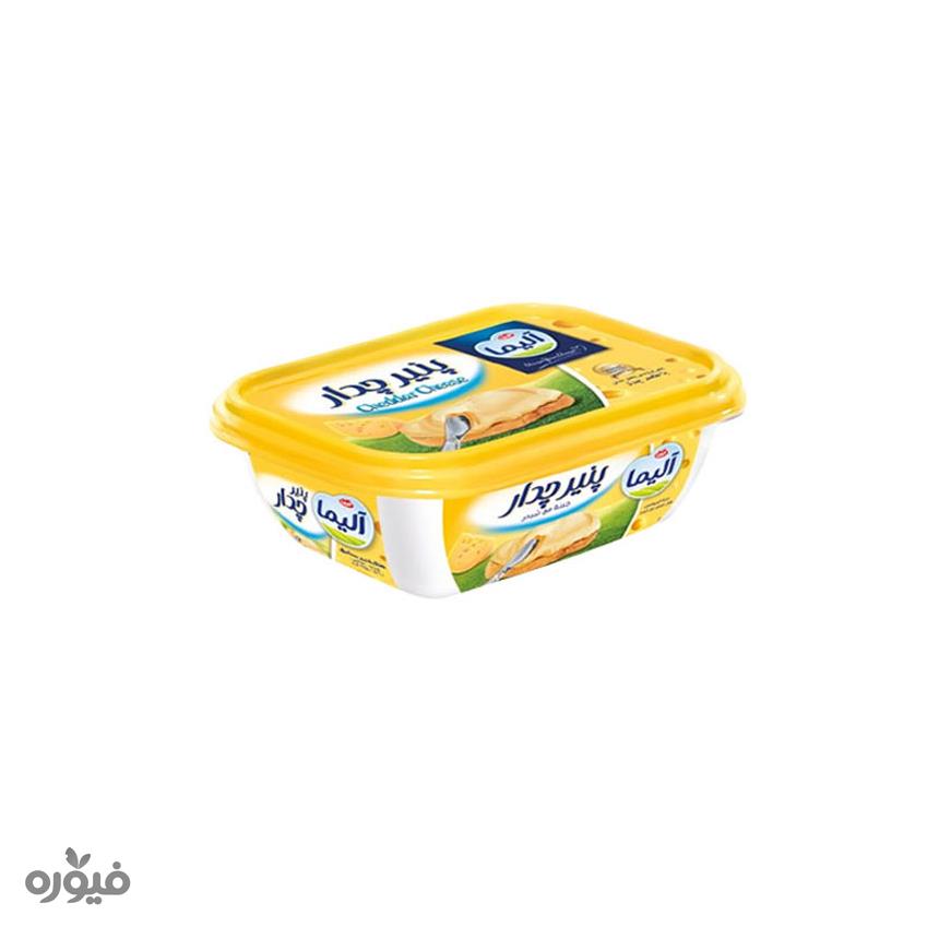 پنیر چدار 250 گرمی الیما
