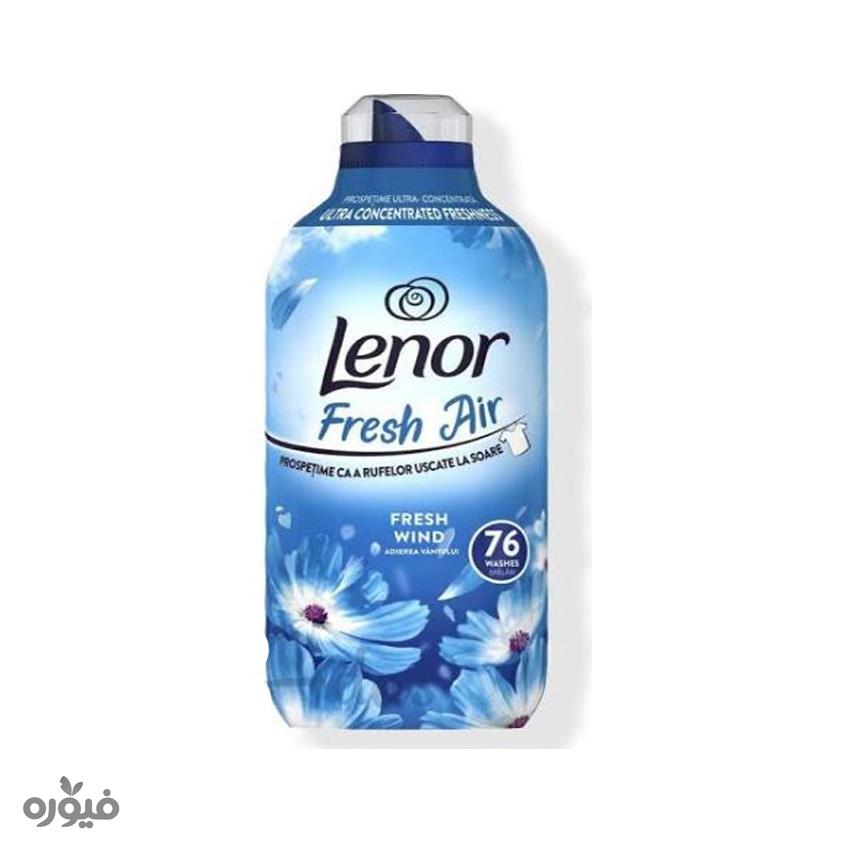 نرم کننده لباس مدلfreshairمناسب 76 بار مصرف 1064mlبرندlenor