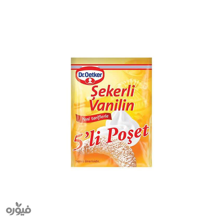 وانیل شکری  5 عددی حجم 5گرم dr.oetker