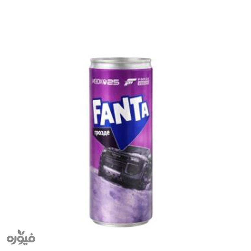 نوشابه گازدار با طعم انگور (Forza Horizon) 250ml فانتا