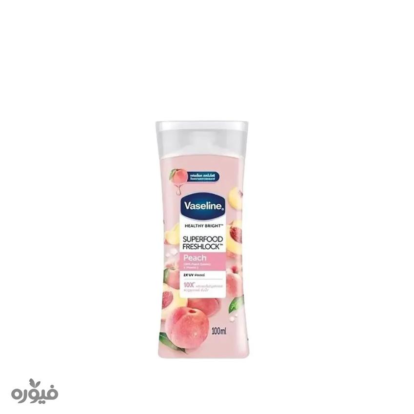 لوسیون بدن با رایحه هلو 100ml وازلین