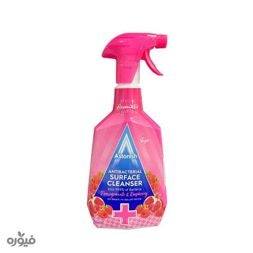 اسپری چند منظوره با رایحه انار و تمشک 750mlبرند astonish