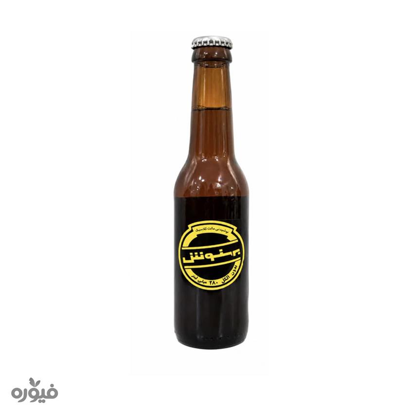 نوشیدنی مالت کلاسیک شیشه ای 280ml بهنوش
