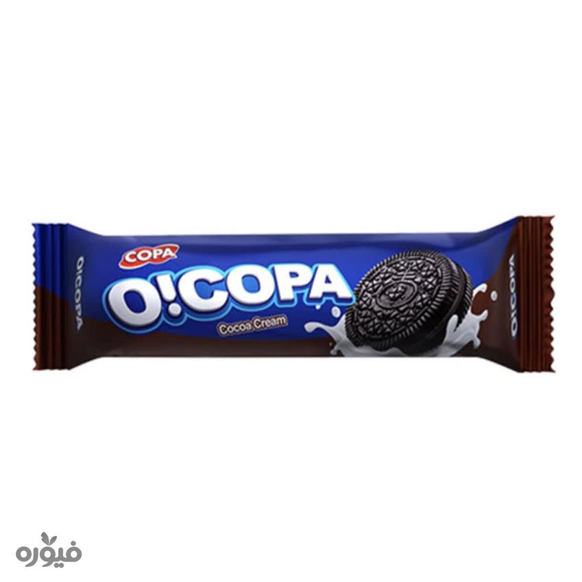 بیسکویت کرمدار شکلاتی اوکوپا 90گرمی کوپا