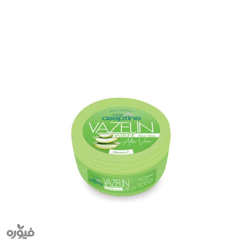 وازلین آلوئه ورا حاوی ویتامین cire aseptine 150ml E