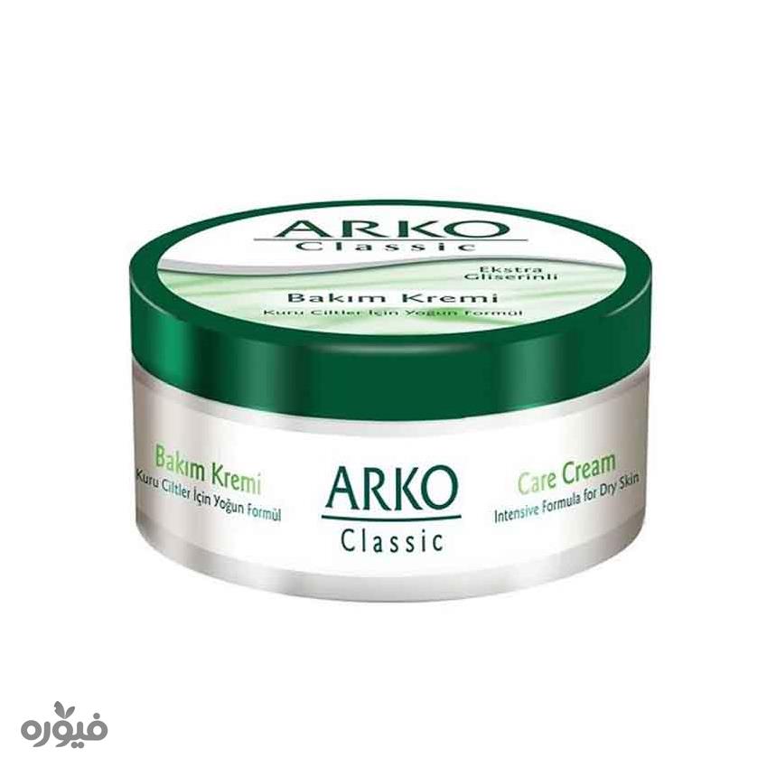 کرم مرطوب کننده مناسب  پوست های  خشک کاسه ای 250mlبرند arko