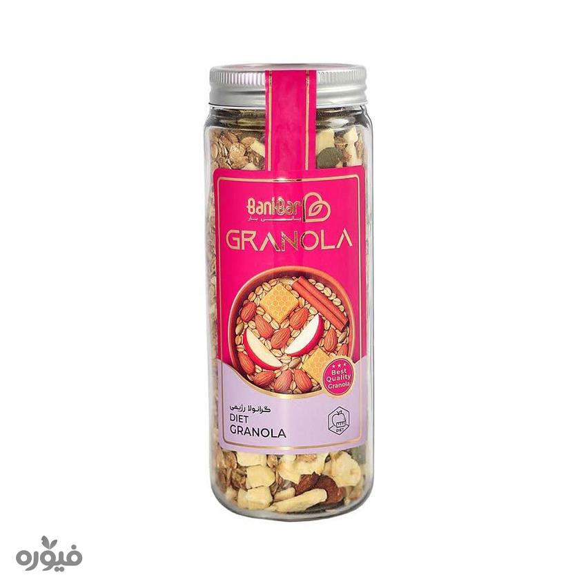 گرانولا رژیمی 360 گرمی بانی بار