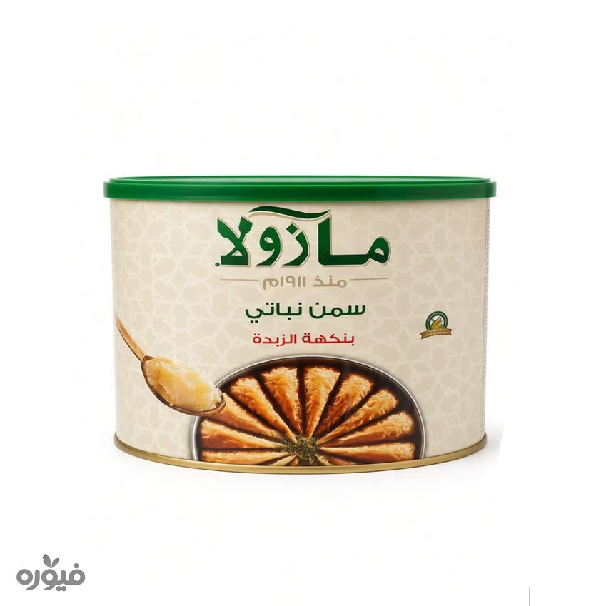 روغن جامد گیاهی با طعم کره 1.6L مازولا