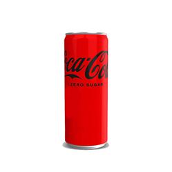نوشابه زیرو اسلیک کوکاکولا قوطی 330 میلی لیتری coca cola