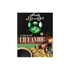 چای سیاه با دارچین و هل 100گرم دوغزال