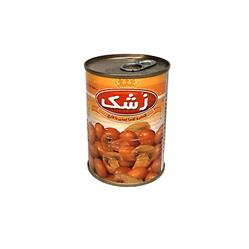 کنسرو لوبیا چیتی با قارچ 370 گرمی زشک