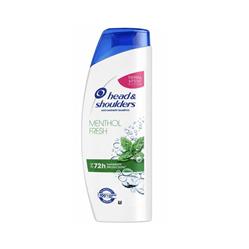 شامپو ضد شوره-خارش با رایحه نعناع 400ml هد شولدرز(Head &sholders)