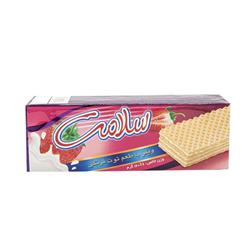 ویفر با طعم توت فرنگی 160گرمی سلامت