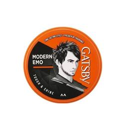 واکس نیمه براق انواع مو مدل modern emo نارنجی 75 گرمی Gatsby