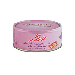 کنسرو تن ماهی در آب نمک رژیمی 180 گرمی شنگر