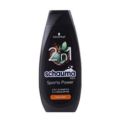 شامپو 2*1 مناسب مو و بدن اقایان با رایحه اکالیپتوس 400ml شاوما