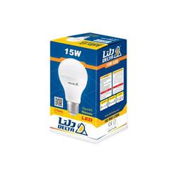 لامپ کلاسیک مهتابی 15 وات دلتا