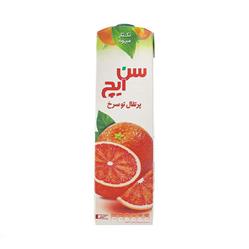 آبمیوه پرتقال توسرخ پالپ دار 1 لیتری سن ایچ