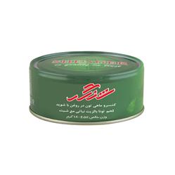 کنسرو تن ماهی در روغن با شوید 180 گرمی شنگر