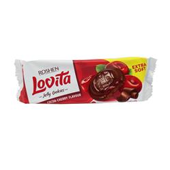 کوکی با ژله گیلاس و شکلات 135 گرمی لاویتا Roshen