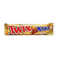 شکلات با مغز کارامل و بیسکوئیت اکسترا 75گرمی TWIX
