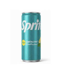 نوشابه گازدار لیمو و نعنا 185ml اسپرایت