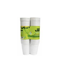 لیوان یکبار مصرف گیاهی 50عددی آنی