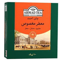 چای کیسه ای معطر مخصوص 100 عددی احمد