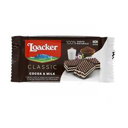 ویفر شیری کاکائویی 45 گرمی لواکر