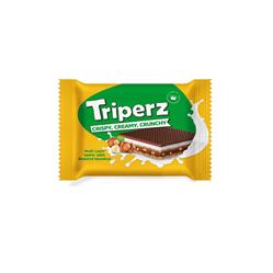 ویفر کاکائویی با کرم شیری فندقی 25گرمی تریبرز