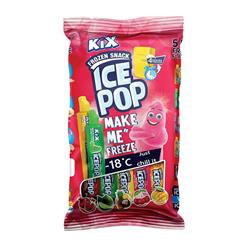 آیس پاپ میکس میوه ای (10عددی) کیکس