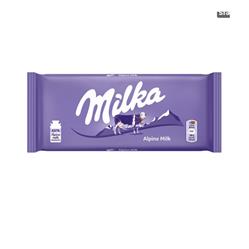 شکلات شیری شکلاتی 100گرمی میلکا