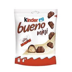 شکلات مغزدار پاکتی 18عددی 108گرمی KINDER BUENO MINI