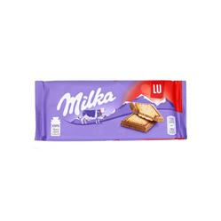 شکلات ال یو بیسکویتی 87گرمی میلکا