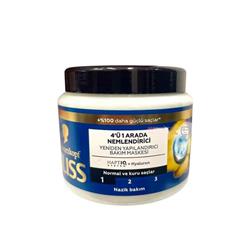 ماسک مرطوب کننده مو خشک و معمولی آبی 400ml برند Gliss