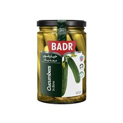 خیارشور درجه یک 620 گرمی بدر