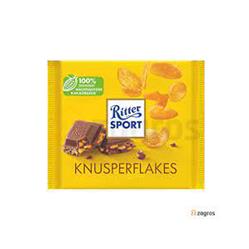 شکلات مینی تابلت کورن فلکس 100گرمی ritter sport