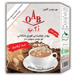 پودر نوشیدنی فوری شکلاتی و جودوسرسبوس دار همراه با خرما ارگانیک 200 گرمی  ا.آ.ب