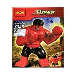 لگو هالک  Red hulk کد 0145 super heroes